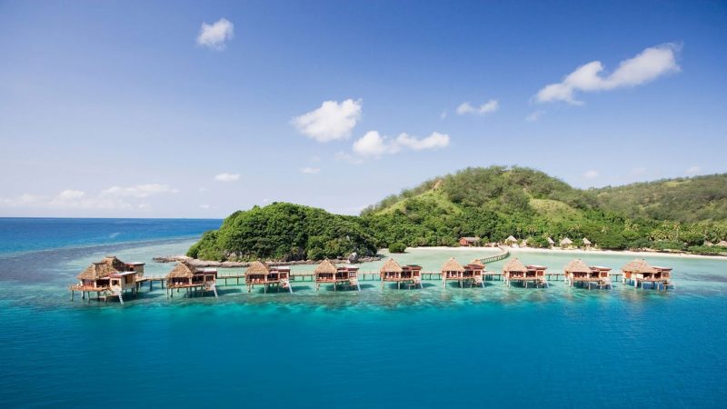 tempat terindah di dunia Kepulauan Cook pemandangan laguna