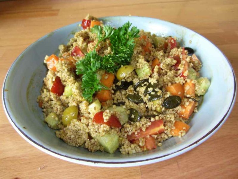 Couscous gezonde, snelle recepten salade