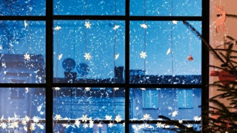 Okná obrázky pre vianočné hviezdy papiera
