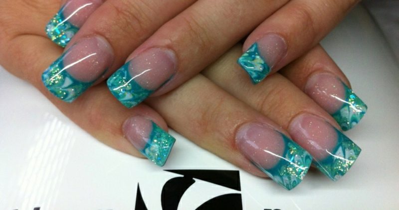 Unghie in gel Spitz French Nails