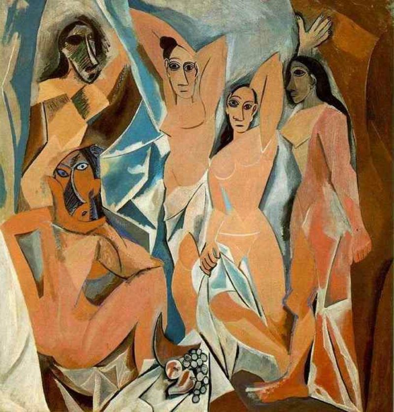 Cubism Features Les Demoiselles d'Avignon, 1907 by Pablo Picasso
