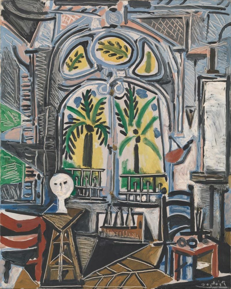 Cubism Karakteristik Pablo Picasso The Studio, 1955
