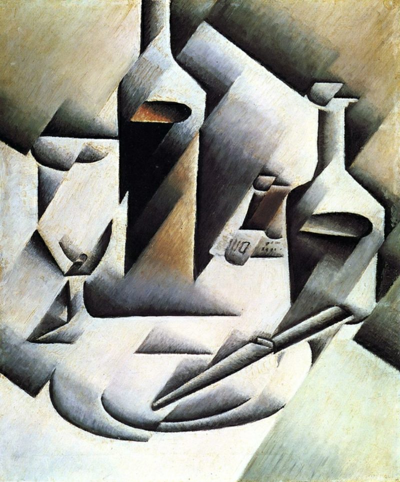 Cubism karakteristik pelukis Juan Gris bekerja