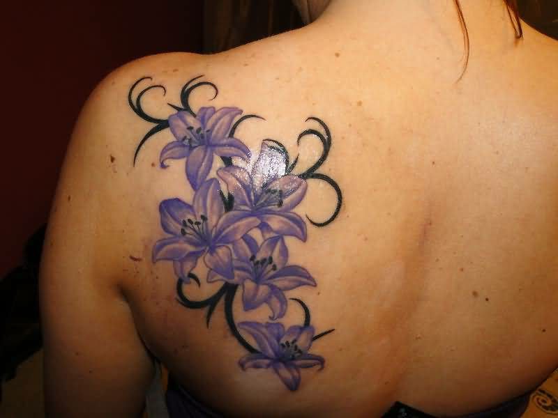 Lilie tetovanie rameno