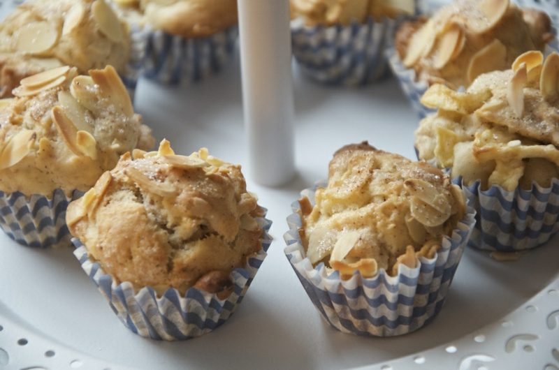 snabb hälsosam mat Muffins med mandel