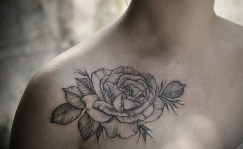 Rose original tatuering