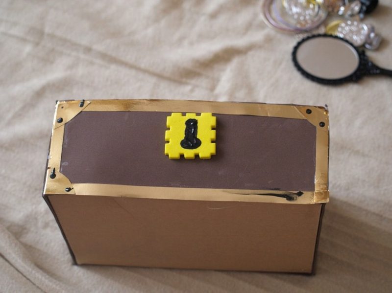 Treasure box remeslo DIY nápady topánky box