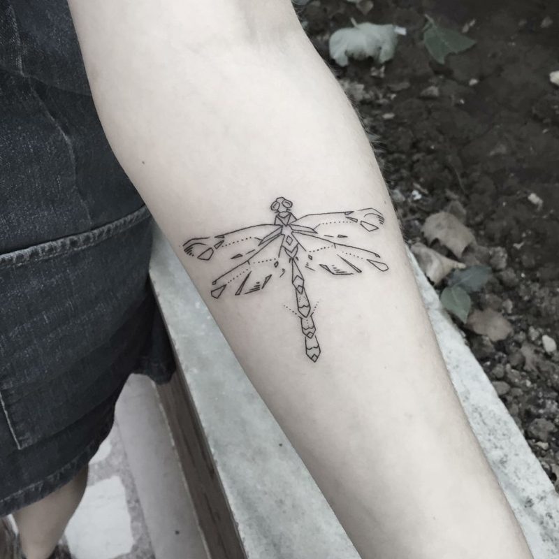 Tattoo vážka