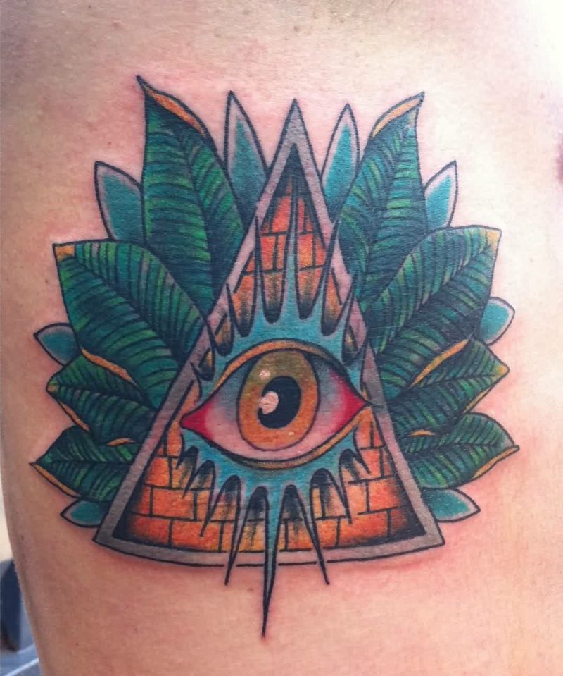 Masonic tanda tato mata