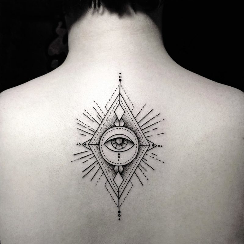 derde oog tatoeage