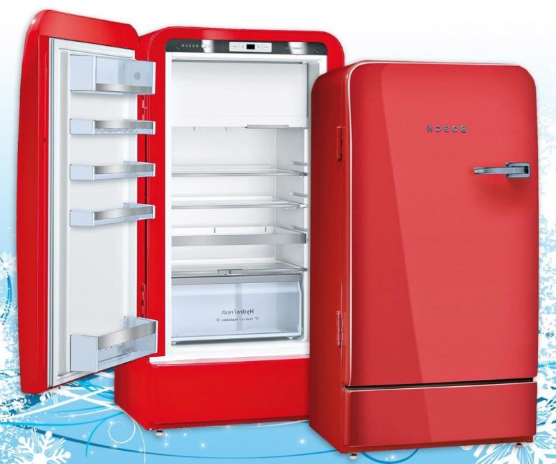 Bosch retro buzdolabı tasarımı