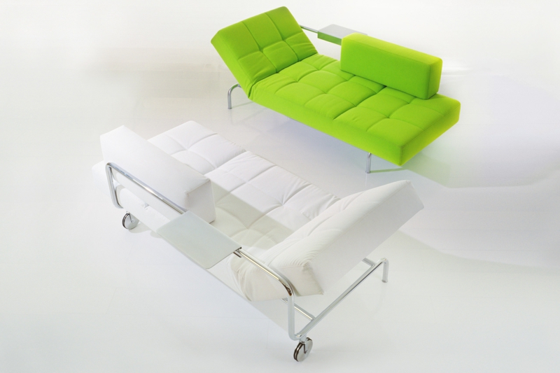 Brühl sofa-model-jerry-putih-hijau