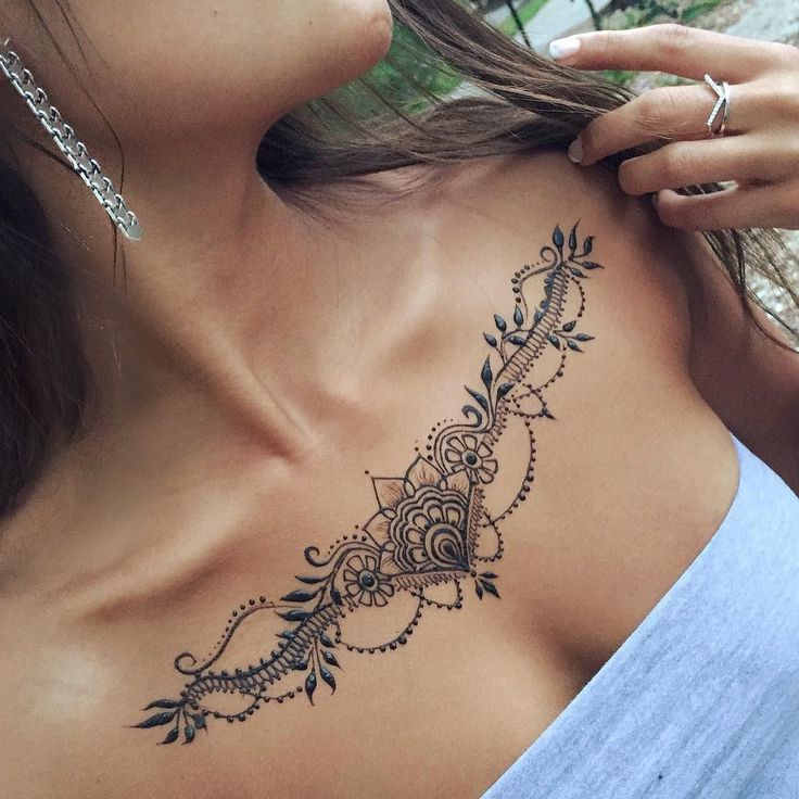 Idėjos moterims Tatuiruotes ant krūtinės