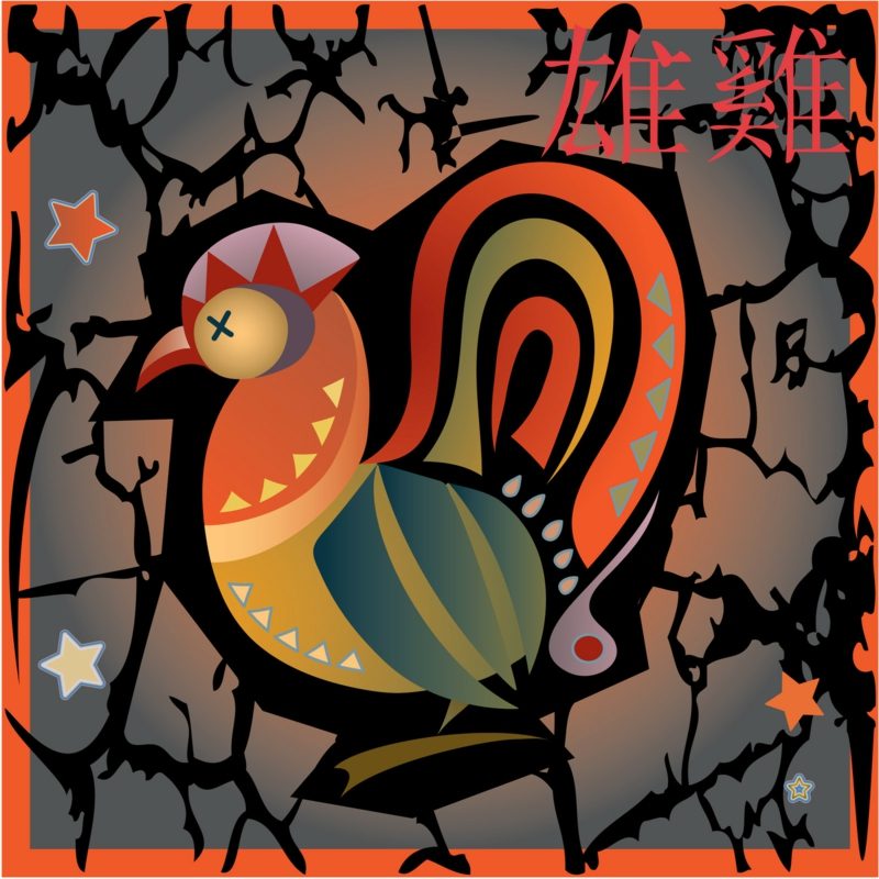 Zodiac sign kinesiska horoskop rooster
