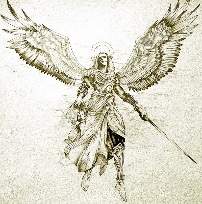 Angel Tetovanie Guardian Angel