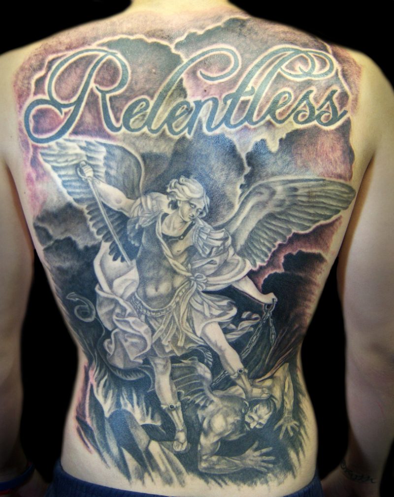 Angel Tattoos Gross