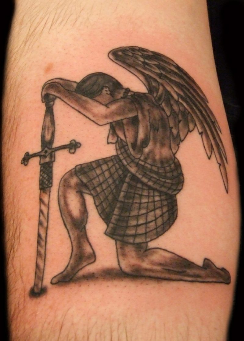 engel tatovering verne engel tatovering