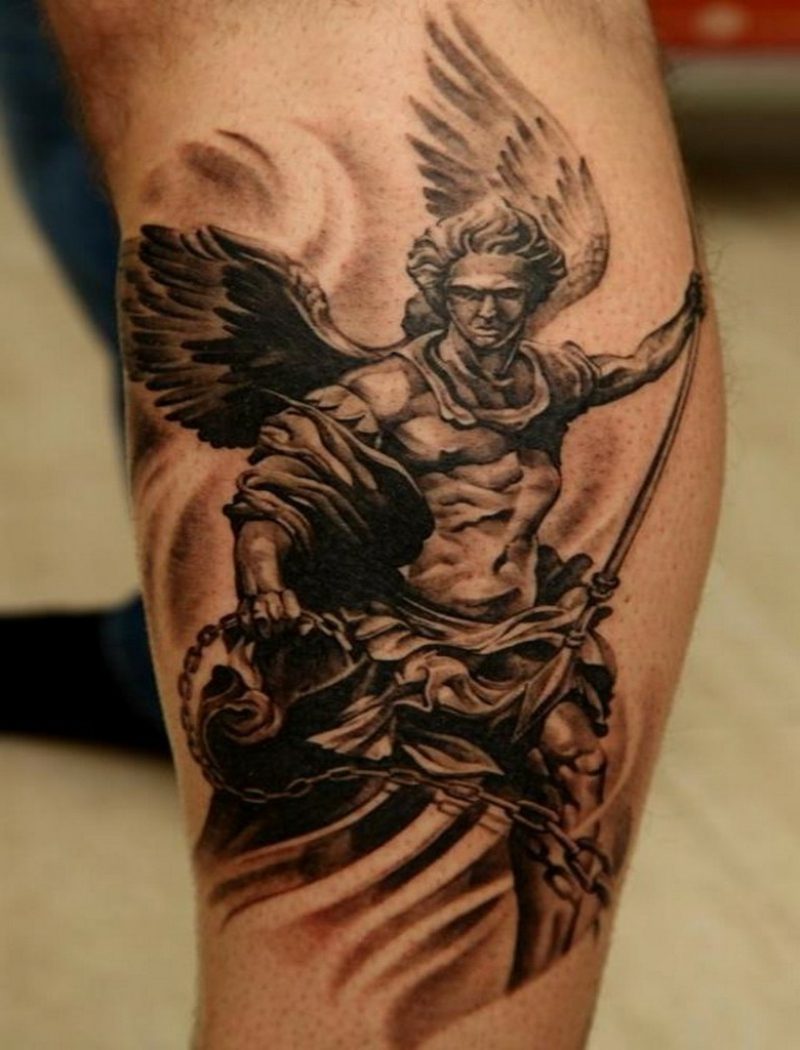 engel tatovering enkel engel tatovering