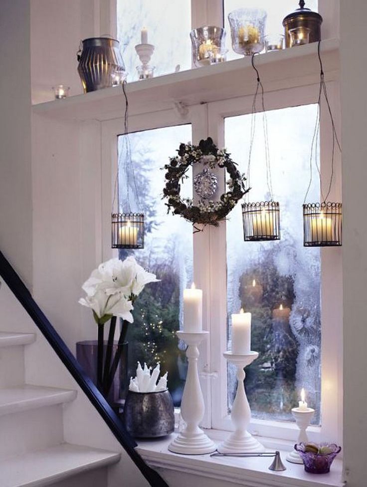 Да ли имате велики прозор код куће? Онда имаш савршен украс божићног прозора.