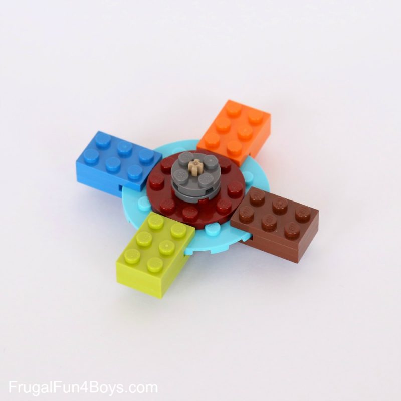 Fidget spinner iz Lego