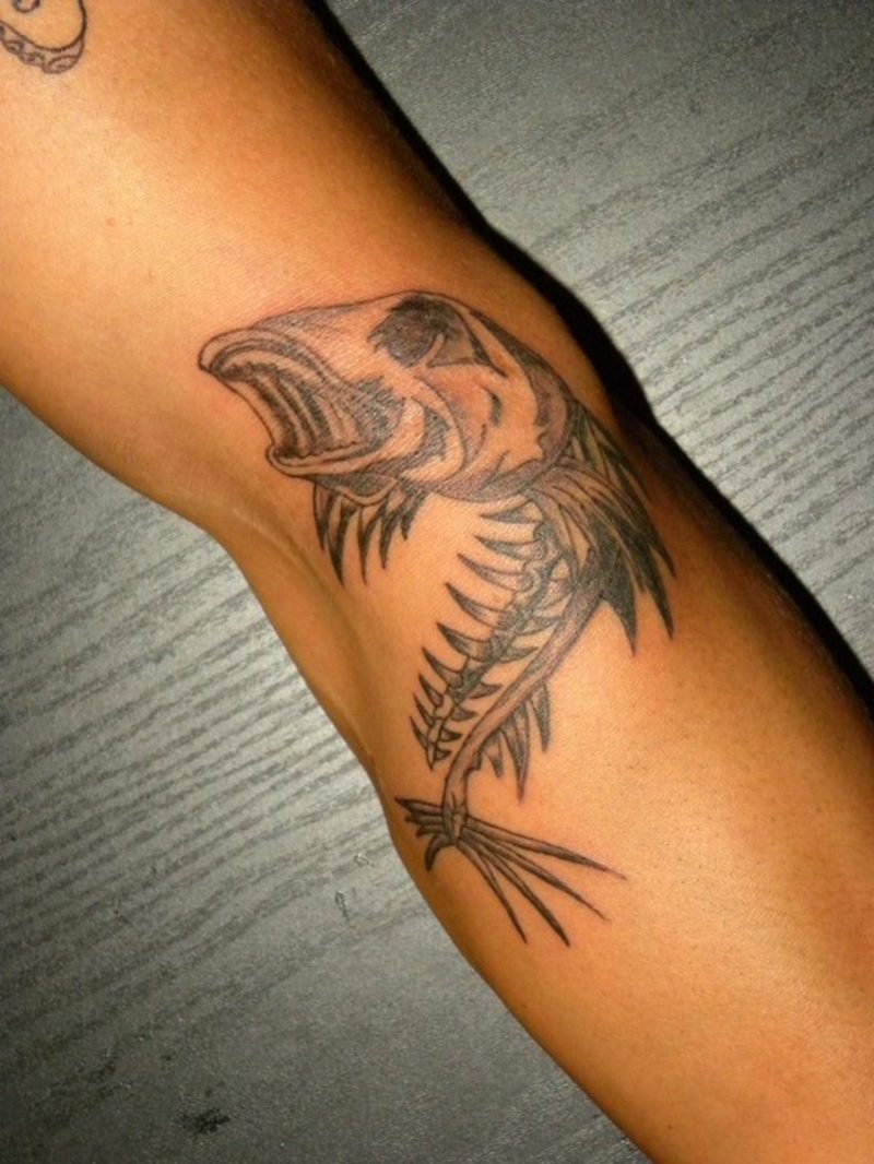 рибљи костур рибље тетоваже