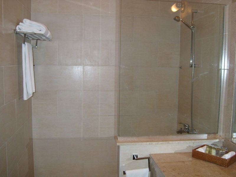Idéias de design de banheiro chuveiro de alvenaria