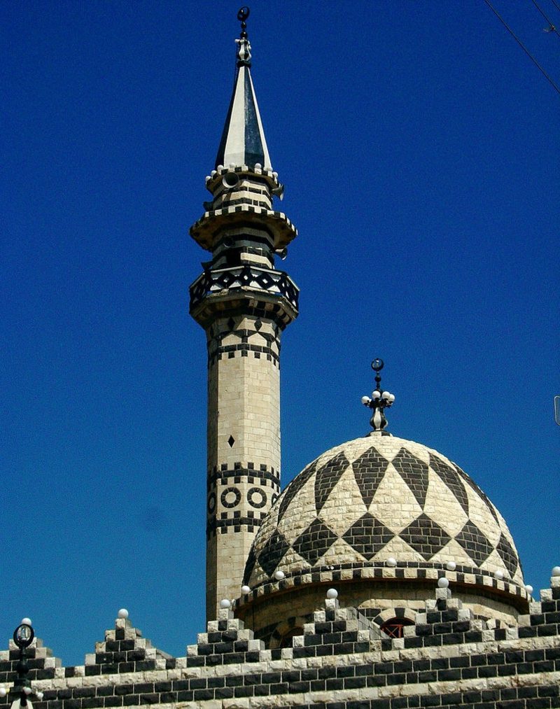 hlavnom meste Jordánu mešita Abu Darwish