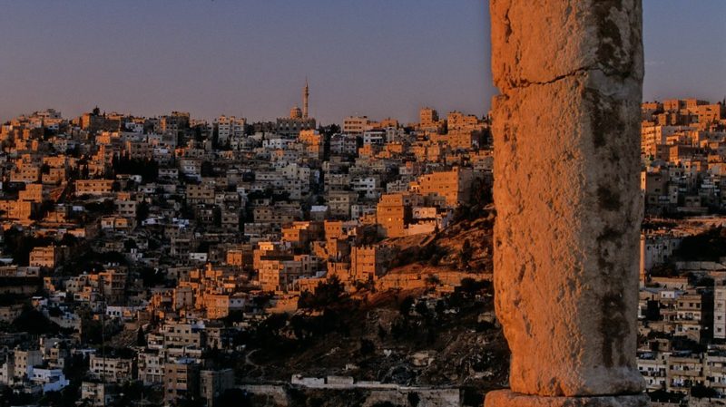 hlavnom meste Jordánska Ammán