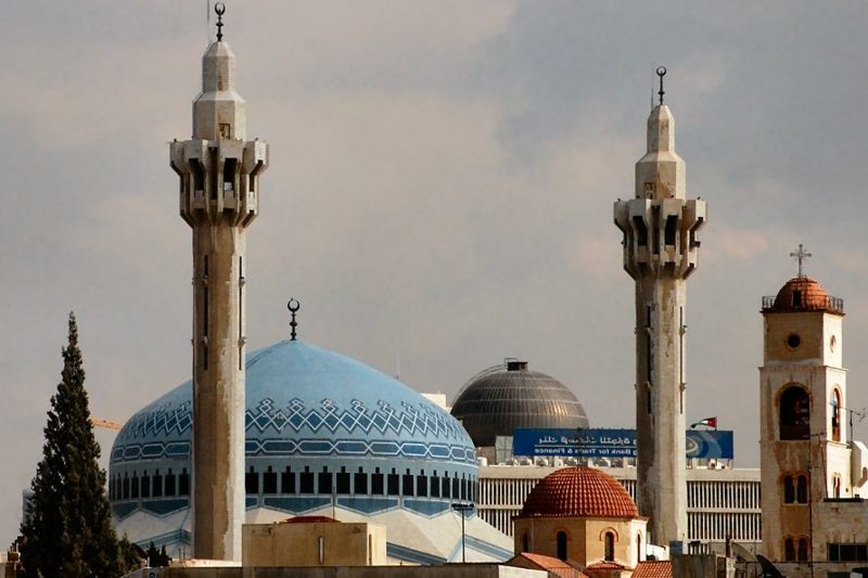 hlavné mesto jordanienking abdullah mešita amman