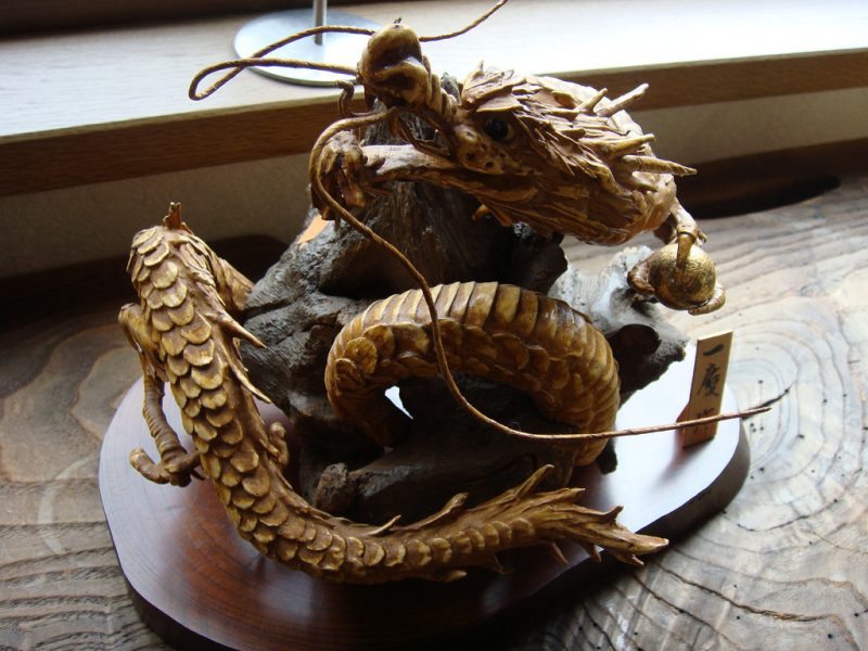 Japonų Zodiakas: amatų drakonas