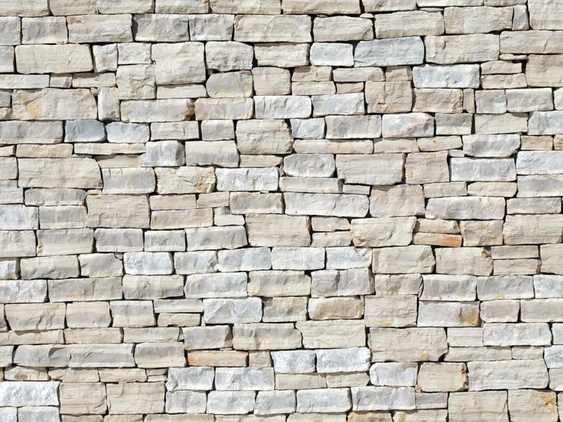 parede de pedra clássica