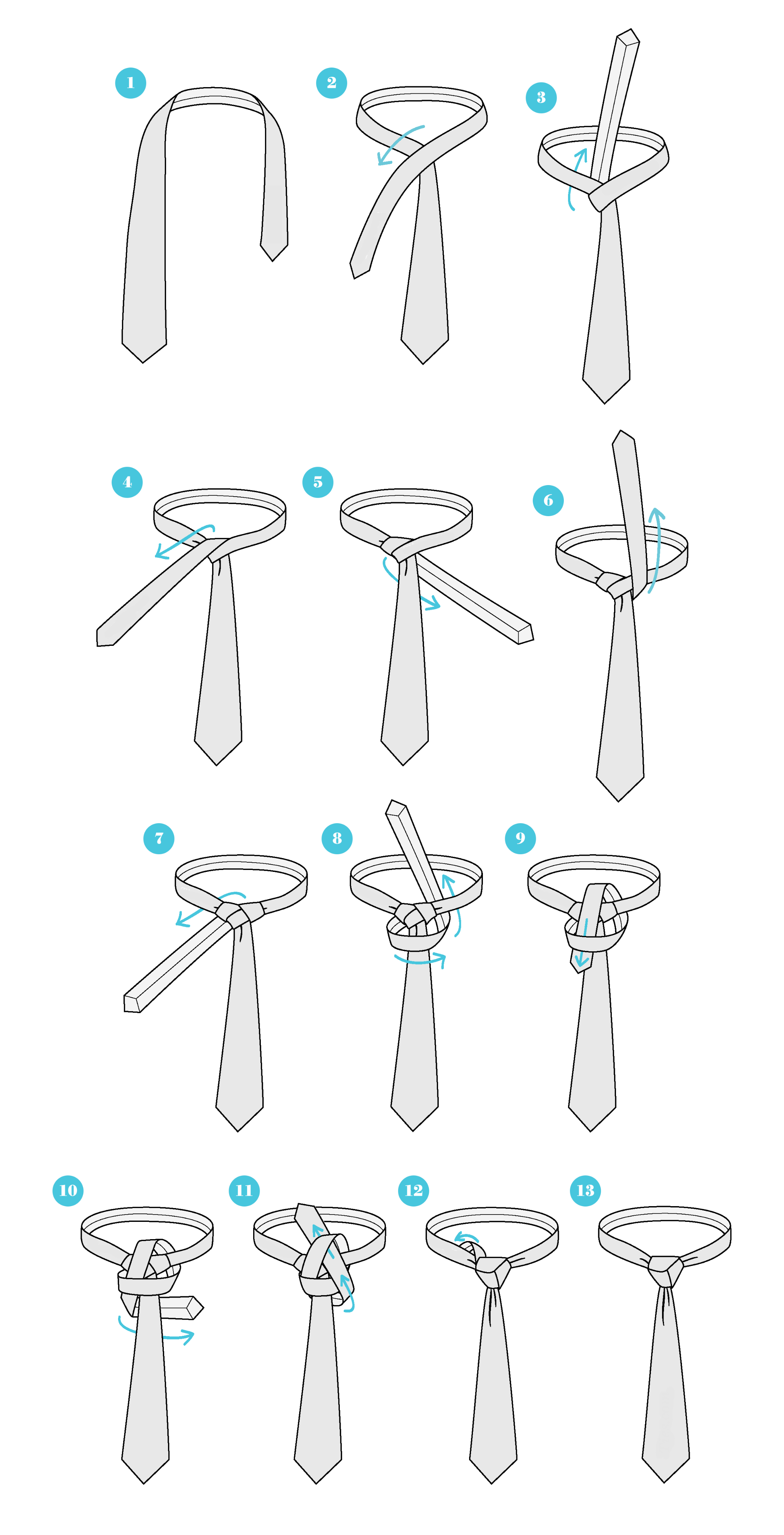 Kako naj povej kravato s trojnimi vozli?