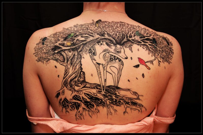 Disegno del tatuaggio Tree of Life