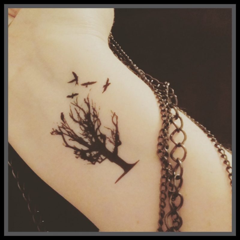 Donne del tatuaggio Tree of life piccole