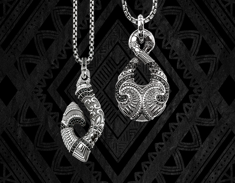 Maorské symboly strieborné šperky