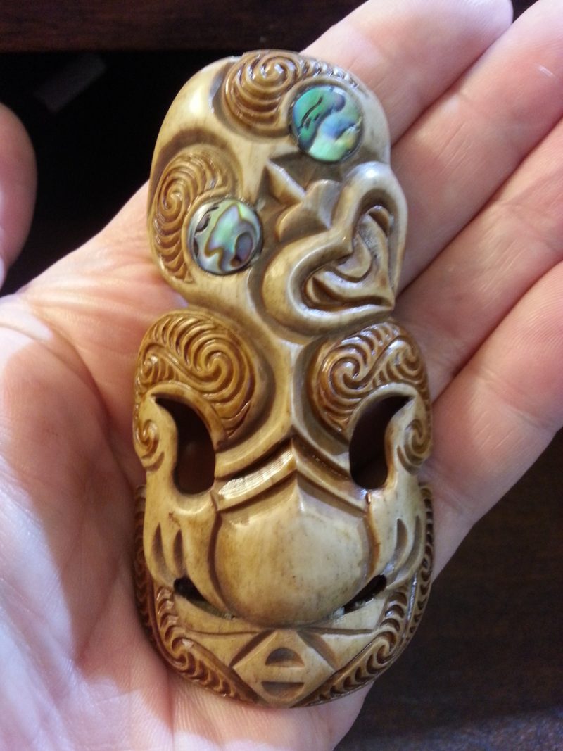 Maori symboly Tiki kameň