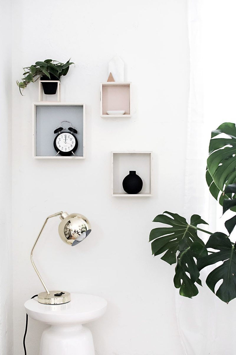 Decoration Living Room: DIY-wandplanken in plaats van foto's voor de woonkamer