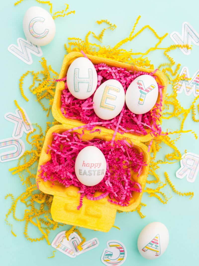 Decorarea ouălor de Paște: Imprimați imagini de Paști în loc de colorarea ouălor