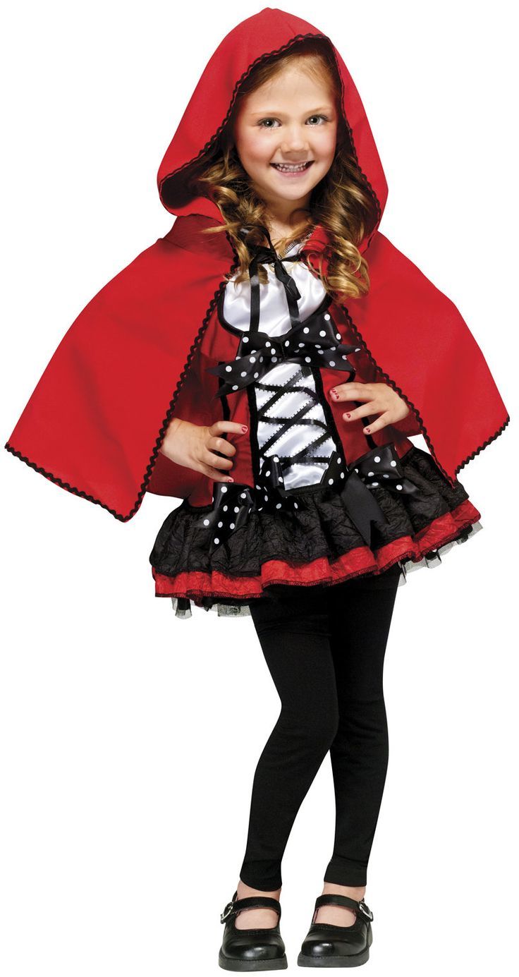 Hood Red Riding - un costum clasic în costume de Halloween