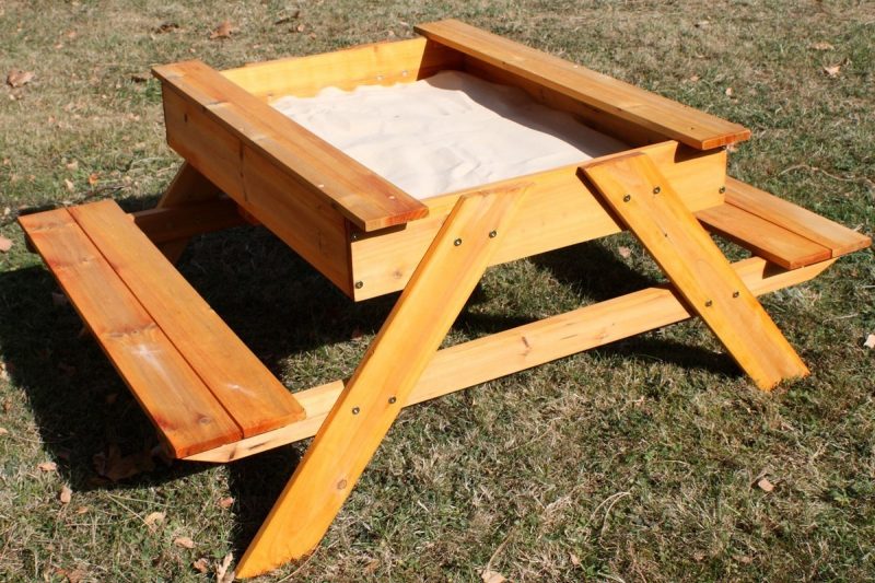 Sandbox construi tabelul DIY