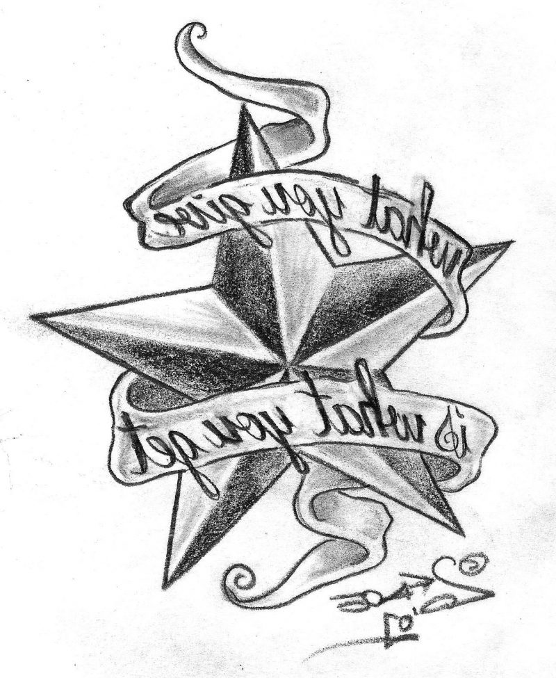 Tattoo predloge brezplačno Star