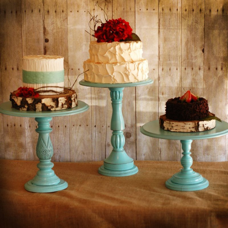 Cake rack albastru