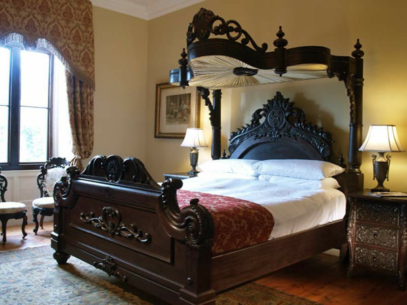 vintage posteľ - luxus