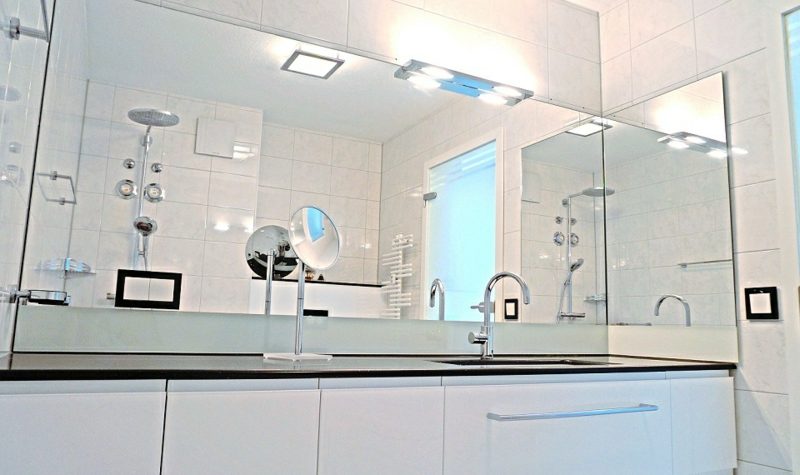 Osvetlenie kúpeľňového zrkadla