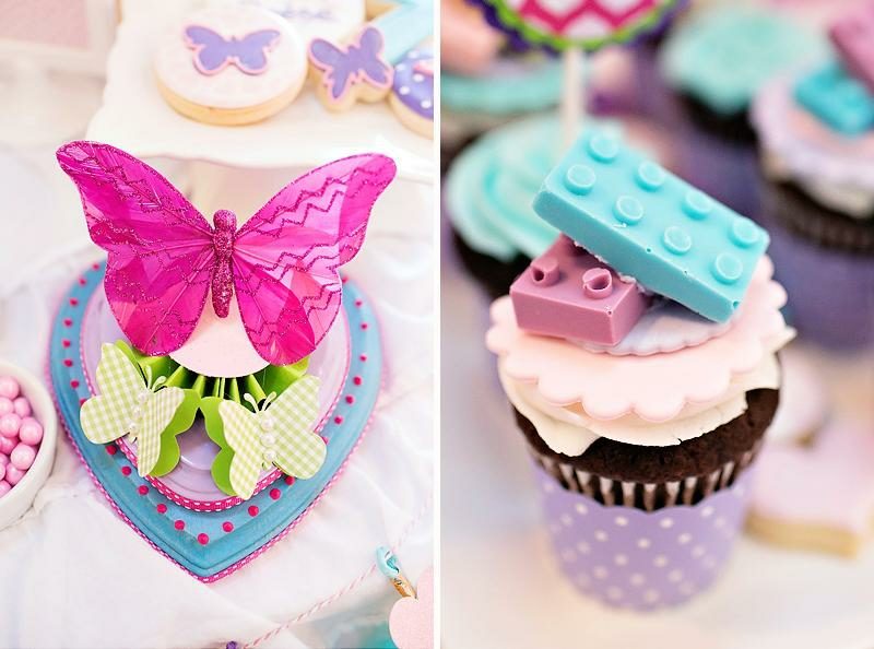 Kids Birthday Deco flotte cupcakes