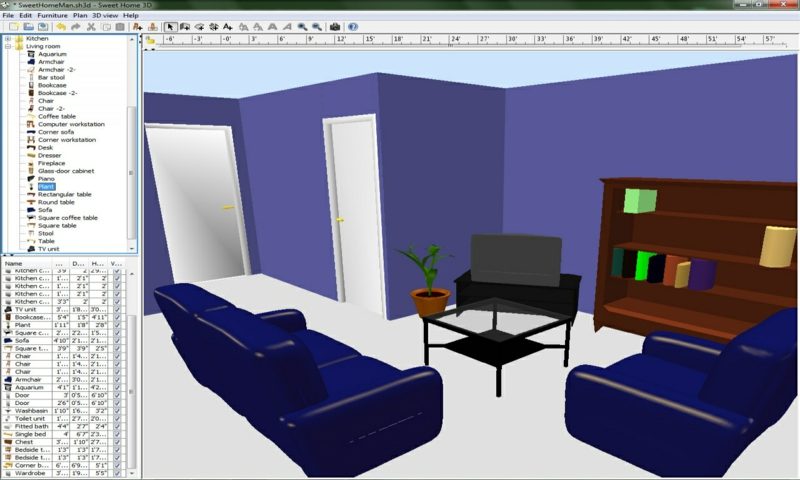 3D online dizajnér miestnosti Design My Room