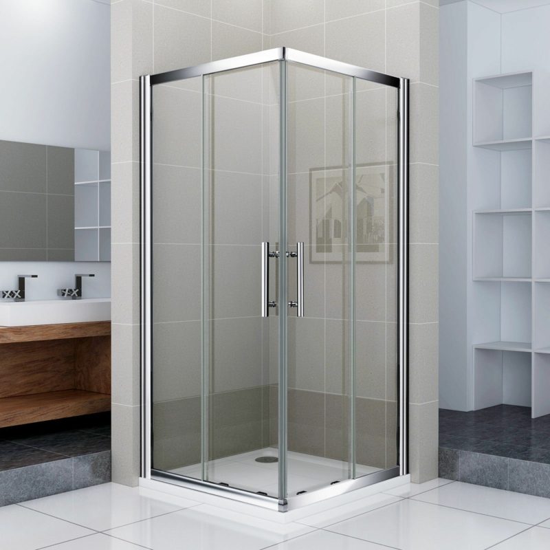 cabine de duche de vidro moderna