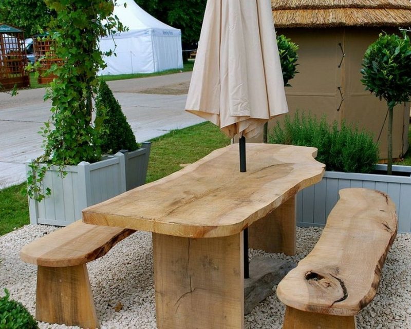 hage bord bygge deg selv kult benk hage bord design
