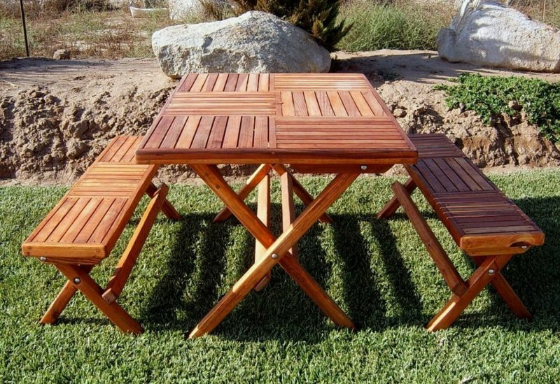 hage bord bygge deg selv bærbare folding picnic bord