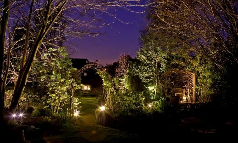태양열 램프 정원에서 LED 조명